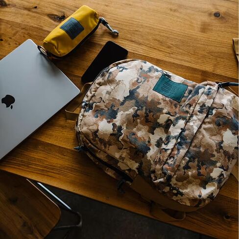 Topo Designs Dash Pack, Lightweight Laptop Backpack, 100% Recycled Materials, Fair Wear + WRAP Certified, 17L (Grid) in Kuwait