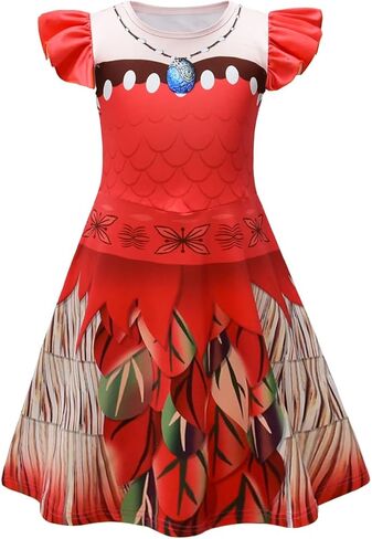 Princess Cartoon Dress Clothes Kids Children Girls Toddler in Kuwait