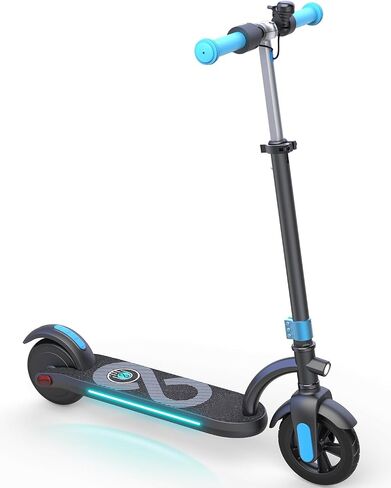 Gyroshoes Electric Scooter for Kids – 3-Speed Adjustable, Kids Electric Scooter with LED Display, Electric Brake, Colorful Lights, Lightweight Design in Saudi Arabia