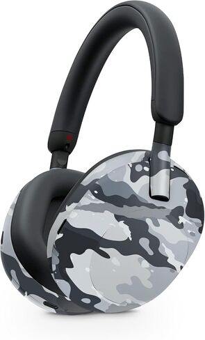 Mayyskins الجلد متوافق مع سماعات Sony WH -1000XM5 - عجلات الزهور | غلاف الالتفاف الواقي ، الدائم ، والفريد من نوعه | من السهل تطبيق الأنماط وإزالتها وتغييرها in Kuwait