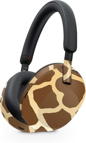 Mayyskins الجلد متوافق مع سماعات Sony WH -1000XM5 - عجلات الزهور | غلاف الالتفاف الواقي ، الدائم ، والفريد من نوعه | من السهل تطبيق الأنماط وإزالتها وتغييرها in Kuwait