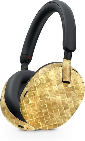 Mayyskins الجلد متوافق مع سماعات Sony WH -1000XM5 - عجلات الزهور | غلاف الالتفاف الواقي ، الدائم ، والفريد من نوعه | من السهل تطبيق الأنماط وإزالتها وتغييرها in Kuwait