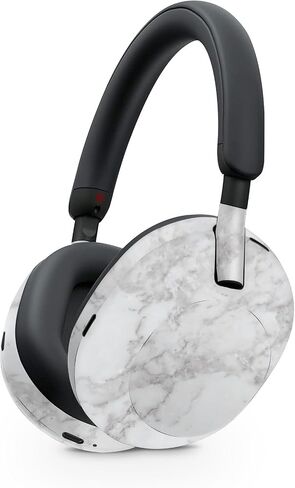Mayyskins الجلد متوافق مع سماعات Sony WH -1000XM5 - عجلات الزهور | غلاف الالتفاف الواقي ، الدائم ، والفريد من نوعه | من السهل تطبيق الأنماط وإزالتها وتغييرها in Kuwait