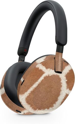 Mayyskins الجلد متوافق مع سماعات Sony WH -1000XM5 - عجلات الزهور | غلاف الالتفاف الواقي ، الدائم ، والفريد من نوعه | من السهل تطبيق الأنماط وإزالتها وتغييرها in Kuwait