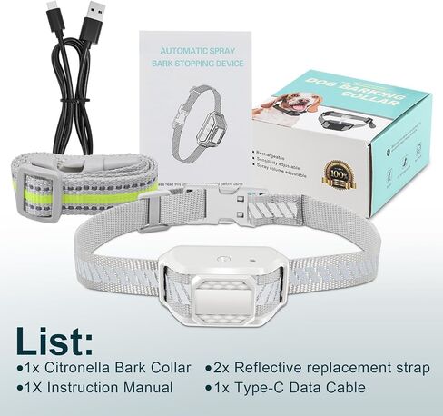 Spray Refill Bark Collar for Dog Spray Dog Refill Safer Citronella Dog Bark Collars-001 in Saudi Arabia