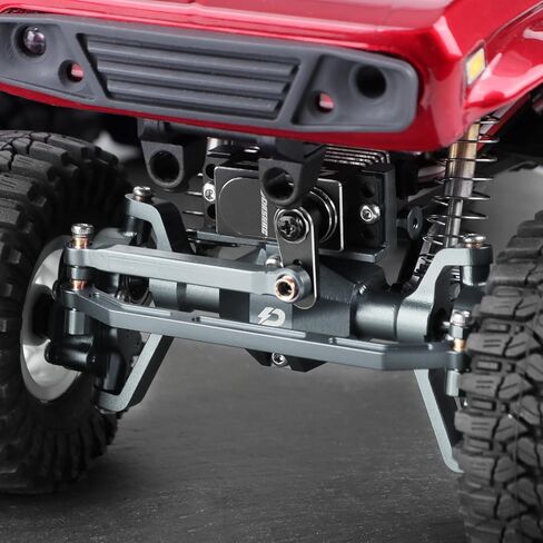 Aluminum Portal Axles Set for 1/18 RC Rock Crawler Redcat Ascent-18 – Front & Rear Axles with Steel Gears, Aluminum Housing, Servo Mount & Steering Links Upgrade Kit in Kuwait