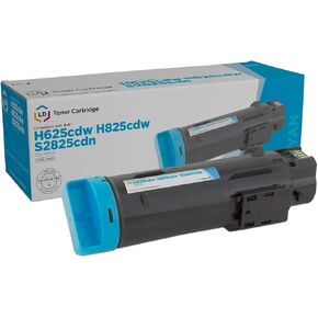 منتجات LD متوافق مع خرطوشة الحبر المتوافقة مع Dell 593-Bbox P3HJK (Cyan) متوافق مع طابعات ليزر Dell التالية: H625CDW ، H825CDW ، S2825CDN
