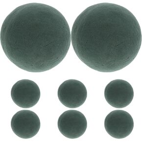HOMSFOU 2PCS مجالات الرغوة الأزهار المستديرة لترتيبات الزهور DIY زواج الزفاف ديكور حفلات امتصاص المياه للزهور بائع الزهور 4.72 بوصة