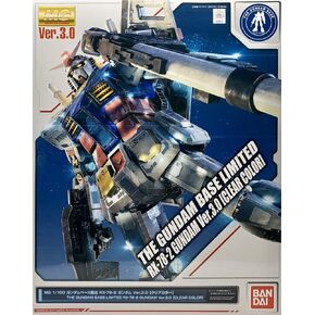The Gundam Base Limited MG 1/100 Scale Gundam RX-78-2 Ver. 3.0 [CLEAR COLOR] Model kit