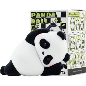 52Toys Panda Roll Daily Series 2 ، 1PC Candybox عشوائيًا لطيفًا مشهورًا ، ألعاب Flocking Panda Toys ، هدية الباندا الإبداعية لصبي عيد الميلاد عيد ميلاد العطلة