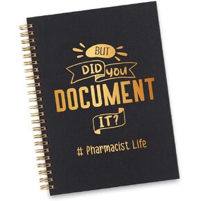 Pharmacist Spiral Notebook, Pharmacist Gifts for Women, Funny Pharmacist Gifts, Pharmacist Life Gag Office Supplies Appreciation Thank You Gifts Spiral Notebooks WA14