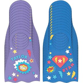 DIY FOAM Superhero Door Door Stamer Kit - تصنع 24 - الحرف اليدوية والأنشطة المنزلية الممتعة