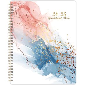 Appointment Book 2024-2025 - Daily Planner, 8'' x 10'' Hourly Planner Jul. 2024 - Jun. 2025, 12-Month Weekly Planner With Appointment Scheduling
