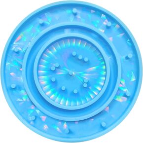 DIY Wind Chime Shape Holographic Silicone Mold Hanging Wall Chime Decorative Resin Mold Light Shadow Pendant Mold