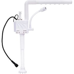 Aquarium Replacement Water Pump: Ultra Quiet Water Fountain Pump for 2 Gal Fish Tank White
