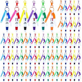Yexiya 240 PCS PEN PEN PEN PEN القابلة للسحب 4 في 1 POIND POIND MINILENS MINI HEALLIGHTER