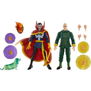 سلسلة Marvel Legends Doctor Strange و Wong و Bats و Comics Collectible 6 بوصة الشكل Multipack (Amazon Exclusive)