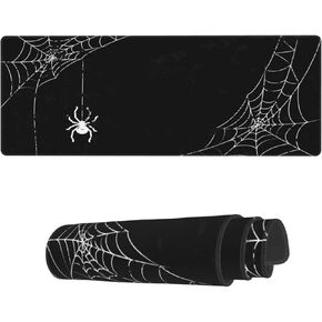 Famame Laptop Mouse Pad Cute Pink Cat Paws Print Desk Mat with Stitched Edges 31.5X 11.8 inch Non-Slip Large Keyboard Rubber Writing Table Mat for Office Home in Kuwait