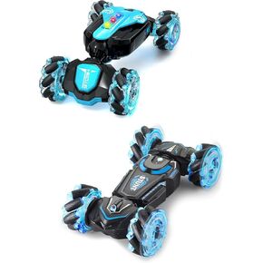 الإيماءات استشعار RC Stunt Car-360 درجة الدوران 4WD 2.4 جيجا هرتز ألعاب السيارات RC للأولاد 4-7 هدية عيد ميلاد لمدة 8-12