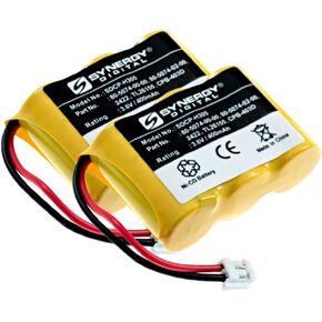 بطارية الهاتف اللاسلكي الرقمي التآزر ، متوافقة مع هاتف VTech 80-5074-00-00 اللاسلكي ، (Ni-CD ، 3.6V ، 400mAh) سعة عالية للغاية ، بديل لبطارية Sony BP-T27