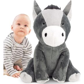 Homily Big Stuffed Elephant, Large Elephant Stuffed Animal, Giant Plush Animal Fluffy Toy for Girl Kids 24 INCH