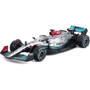 Bburago B18-38065R Formula 1 MB W13 E Performance F1 (2022) Russell 1:43 Scale Die-Cast Collectible Race Car, Assorted Colours