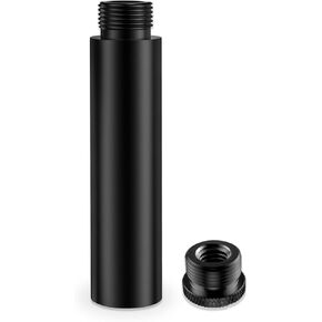 24-INCH Heavy-Duty Microphone Flexible Gooseneck Hose Arm - Mic Stand Mount Extension Tubes with Universal 5/8-27" Thread