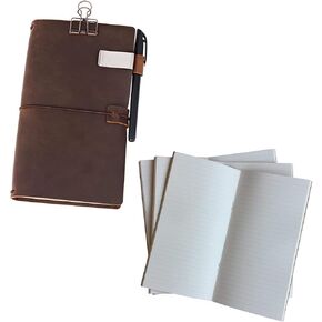 newestor Travelers Notebook Kit and Lined Refill Set