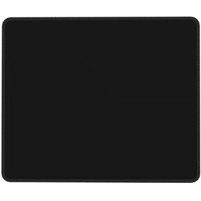 Custom Mouse Pad Personalized Add Your Own Picture Text, Anti-Slip Rubber Based Easy to Clean for Mousepad, PureBlack 10"x12"