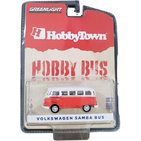 Greenlight 51419 Samba Bus Exclusive HobbyTown Edition w/Rust 1/64 Scale Diecast