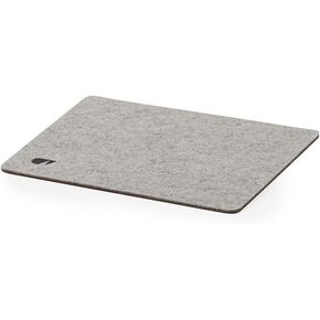 Oakywood Felt و Cork Mouse Mat Pad - مكاتب المكتب الملحقات للرجال والنساء - العمل من الملحقات المنزلية - 100 ٪ Merino Wool & Cork - Anthracite 28x22cm