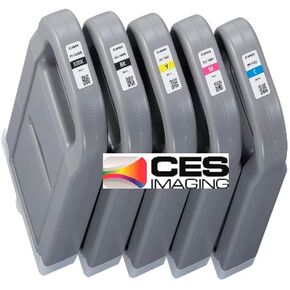 Canon PFI-740 700ml Ink Tank Set PFI-740MBK PFI-740BK PFI-740C PFI-740M PFI-740Y in Retail Package TZ-30000