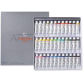 Shinhan Professional Acrylic Color 20ml 36Colors Tube Set