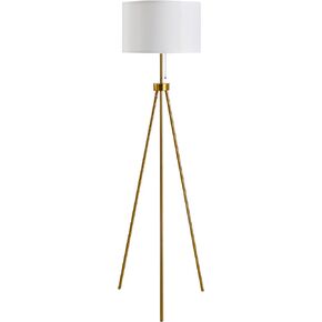 NicBex Floor Lamp,Modern Home Decor Floor Lamp with Dimmer Switch and Curved Lamp Heads,Standing Lamp with 40W E12 LED Bulb Included,Floor Lamps for Living Room,Bedroom and Office,Black