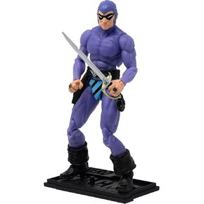 Boss Fight Studio Hero H.A.C.K.S. The Phantom Singh Pirates Action Figure – Highly Articulated Figurine with Accessories Including Alternate Pieces, Holster with Loops, Pistols, Saber, & Stand – 1:18
