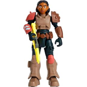 Mattel Disney Pixar Lightyear Action Figure & Accessories Set, Jr. Zap Patrol Izzy Hawthorne with Laser Shooter & Helmet, 5-inch Scale & 12 Posable Joints
