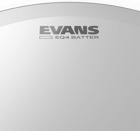 Evans EQ4 Frosted Bass Drum Head, 18 Inch in Saudi Arabia