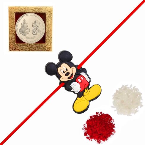 Rakhi/Rakhi for small brother/Cartoon Rakhi/Rakhi for Brother/Rakhi Set/Rudraksha Rakhi/Send rakhi to USA/Rakhi for Brother with Gift Set/Rakhi Bracelet in Saudi Arabia
