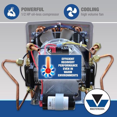 ماستركول - ماكينة استرداد سائل التبريد الكاملة R1234Yf (69360-YF) in Kuwait