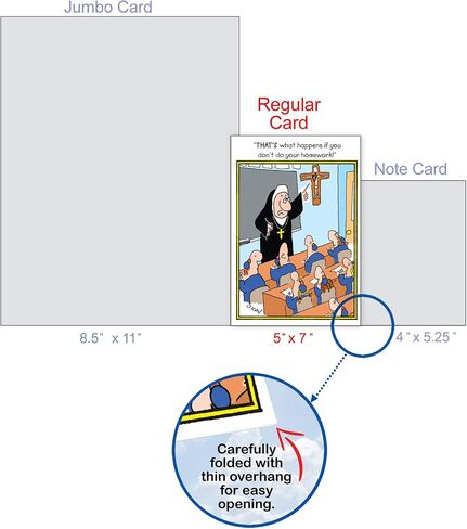 NobleWorks Graduation Greeting Card with 5 x 7 Inch Envelope (1 Card) Horn Hat Graduation C5440GDG in Saudi Arabia