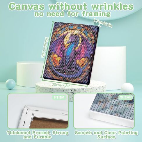 AALBLAC Framed Diamond Painting Kits for Adults - Cat Diamond Art Kits for Adults Beginners,DIY Round Full Drill Colorful Cat and Butterfly Gem Art for Adults,Gifts Decor 9.8x9.8inch(with Gift Box) in Saudi Arabia