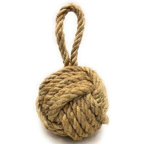 Marseille Rope Knot Jute Rope Door Stopper 10-in