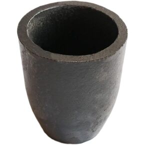 5KG Clay Graphite Crucible Foundry Cup Furnace Torch Melting Casting Refining Gold Silver Copper Brass Aluminum Lead Zinc and Alloys