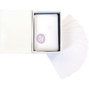 Prima Marketing Altered ATC Card Set 2.25"X3.5"-White