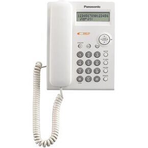 هاتف Panasonic KX-TSC11W معرف المتصل ، أبيض