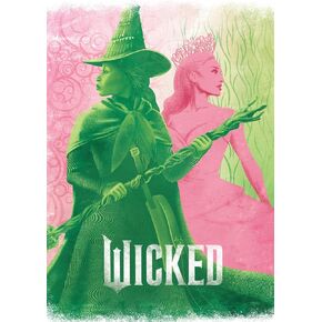 Buffalo Games - Wicked - Pink Goes Good with Green - 500 Piece Jigsaw Puzzle for Adults -Challenging Puzzle Perfect for Game Nights - Finished Size is 21.25 x 15.00
