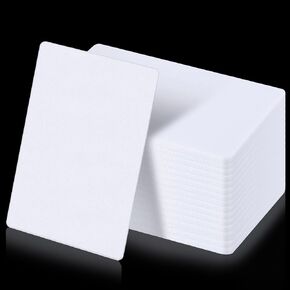 60 Pieces White Trading Card Dividers Large Sports Card Dividers Frosted Style Baseball Separator Organizer Pages for Games and Sports, 3.15 x 4.4 Inch