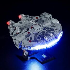مجموعة مصباح LED لـ LEGO 75375 Millennium Falcon Set ، متوافقة مع نموذج لبنات LEGO 75375 (لا تشمل مجموعة الكتل)