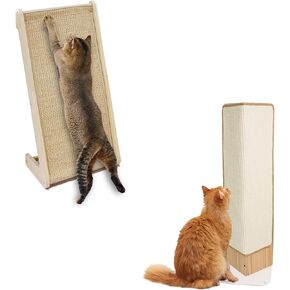 PETKARAY Sisal Cat Scratcher Large Size & Cat Corner Scratcher