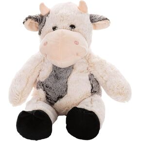 Cow Stuffed Animals Soft Plush Adorable Plush Cow Toy Nursery Doll, Gifts for Girls Boys 17.71 inches